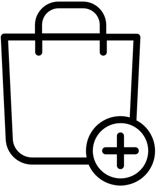 Shoppingcart icon indicating the number of items in the cart